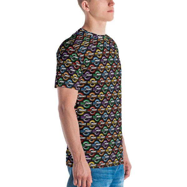 Out Front Theatre All Over Print Men's T-shirt - Image 3